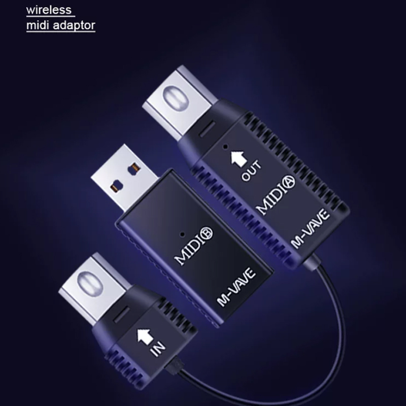 Audio Music Production - Em Estoque: Adaptador Midi Sem Fio