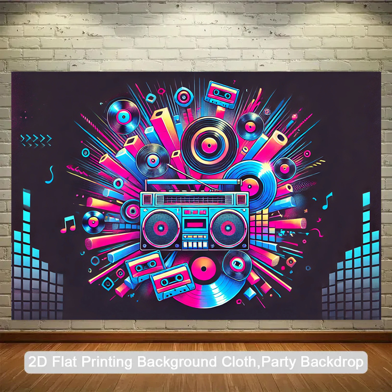 Audio Music Production - Produto plano 2D, de uma única