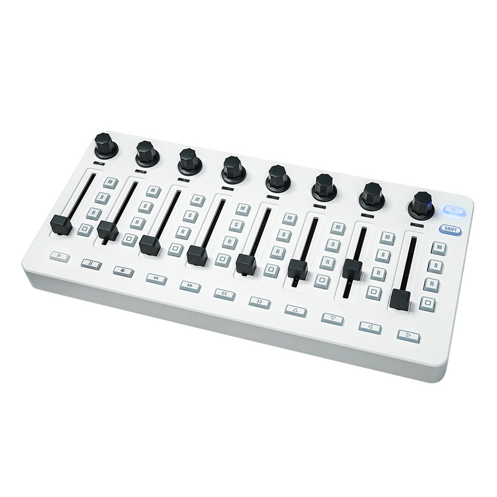 Audio Music Production - Controlador MIDI Mixer, 8 Encoders, Controle