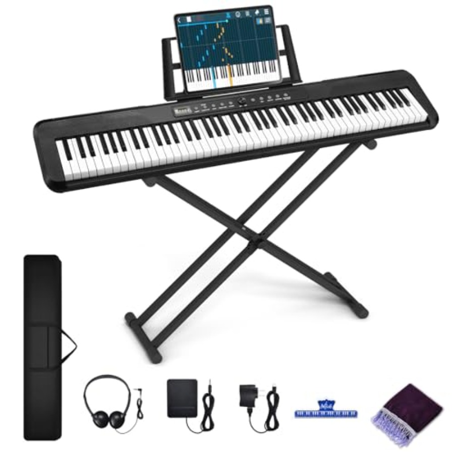Piano Sustain Pedal - Teclado de Piano de 88 Teclas