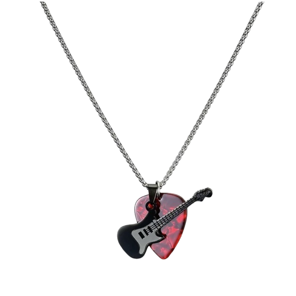 Colar com Pingente de Palheta  - Electric Guitar Pick Pack avaliação e preço