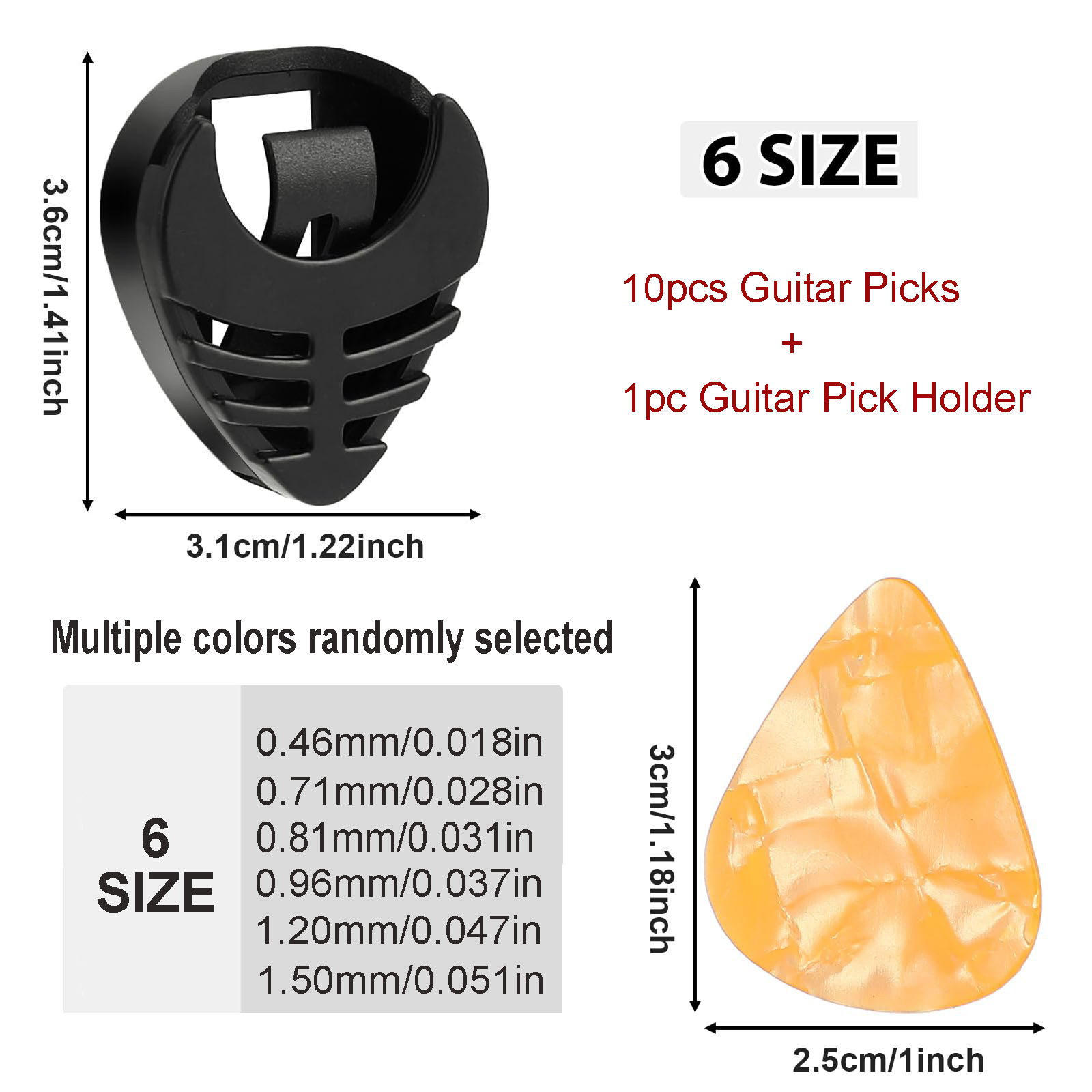 10 pçs palhetas de guitarra &  - Electric Guitar Pick Pack avaliação e preço