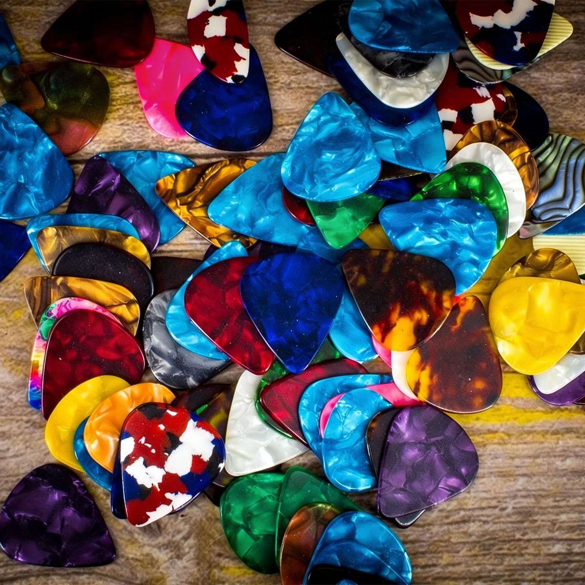 81 Peças de Palhetas de Celulo - Electric Guitar Pick Pack avaliação e preço