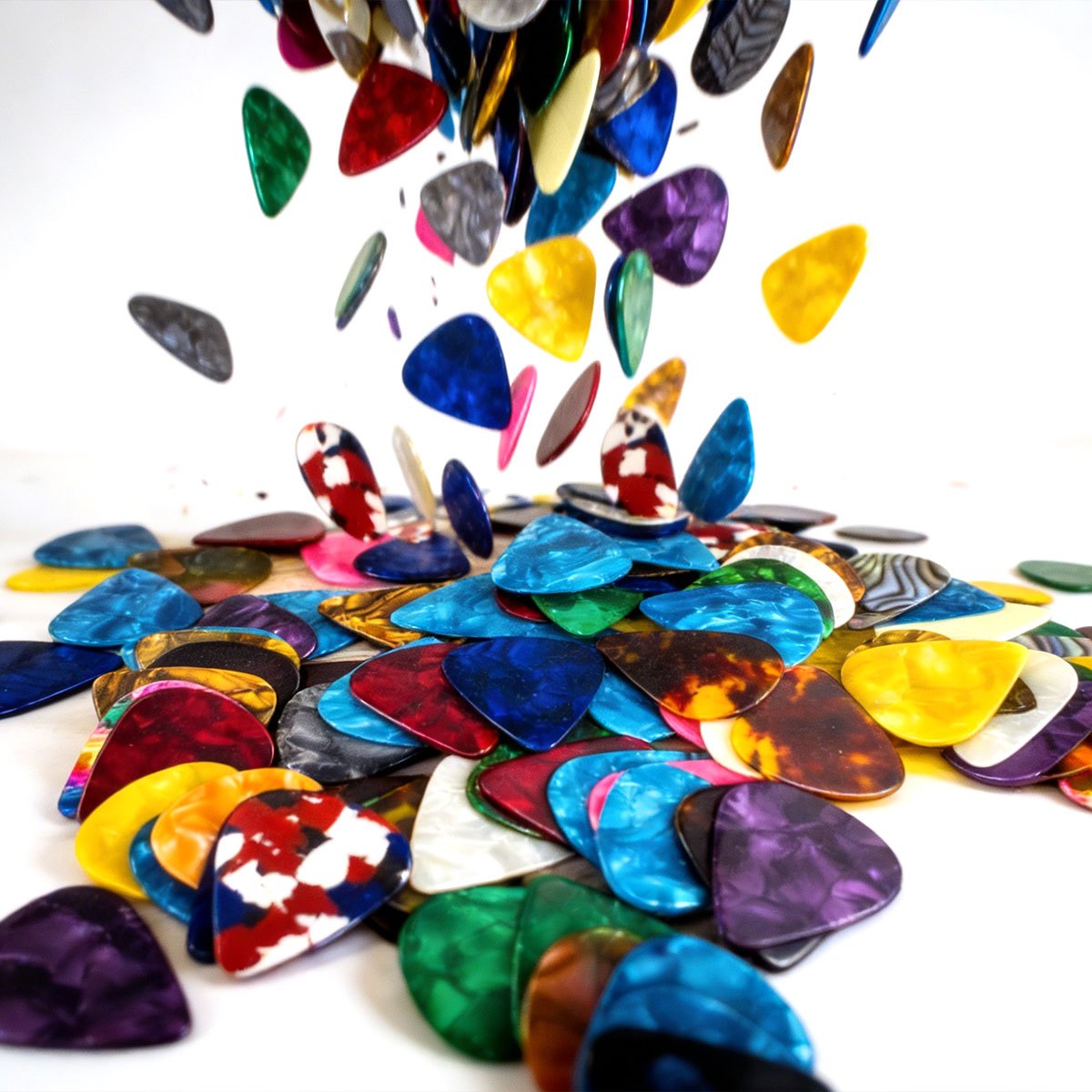 81 Peças de Palhetas de Celulo - Electric Guitar Pick Pack avaliação e preço