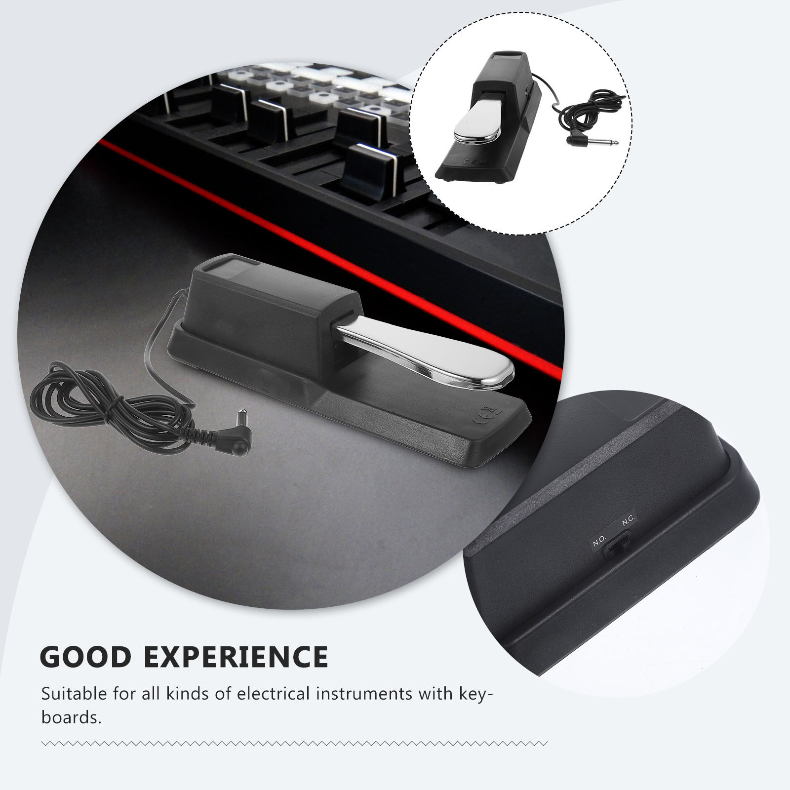 Pedal de Sustentação Universal - Piano Sustain Pedal avaliação e preço